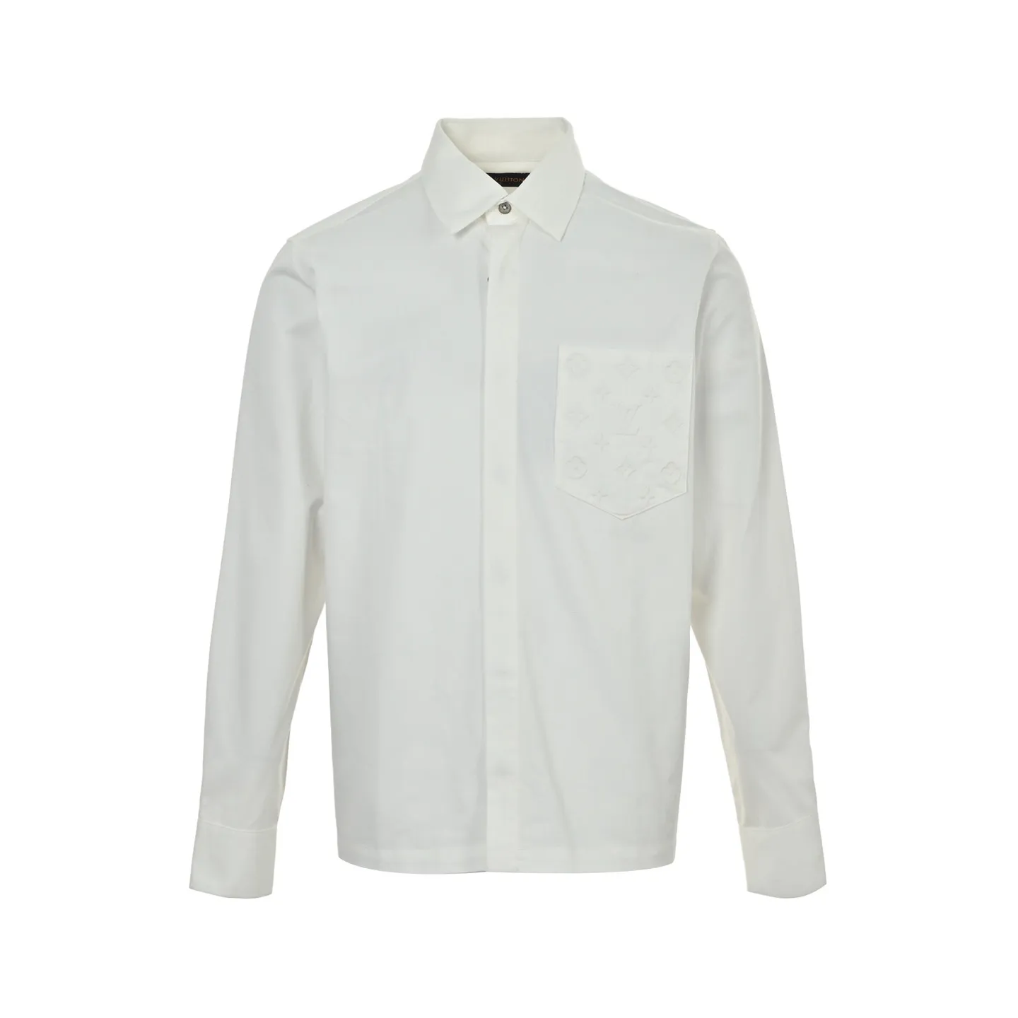 Louis Vuitton/Louis Vuitton 26ss pocket old flower embossed shirt